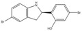 (R)-5-bromo-2-(5-bromoindolin-2-yl)phenol