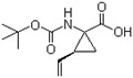 (1R,2S)-1-叔丁氧羰基氨基-2-乙烯基环丙烷甲酸
