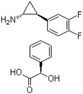 (1R,2S)-2-(3,4-二氟苯基)环丙胺 (R)-扁桃酸盐