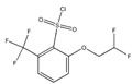 2-(2,2-difluoroethoxy)-6-(trifluoromethyl)benzenesulfonyl chloride